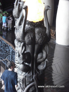 Lobby light fixture
